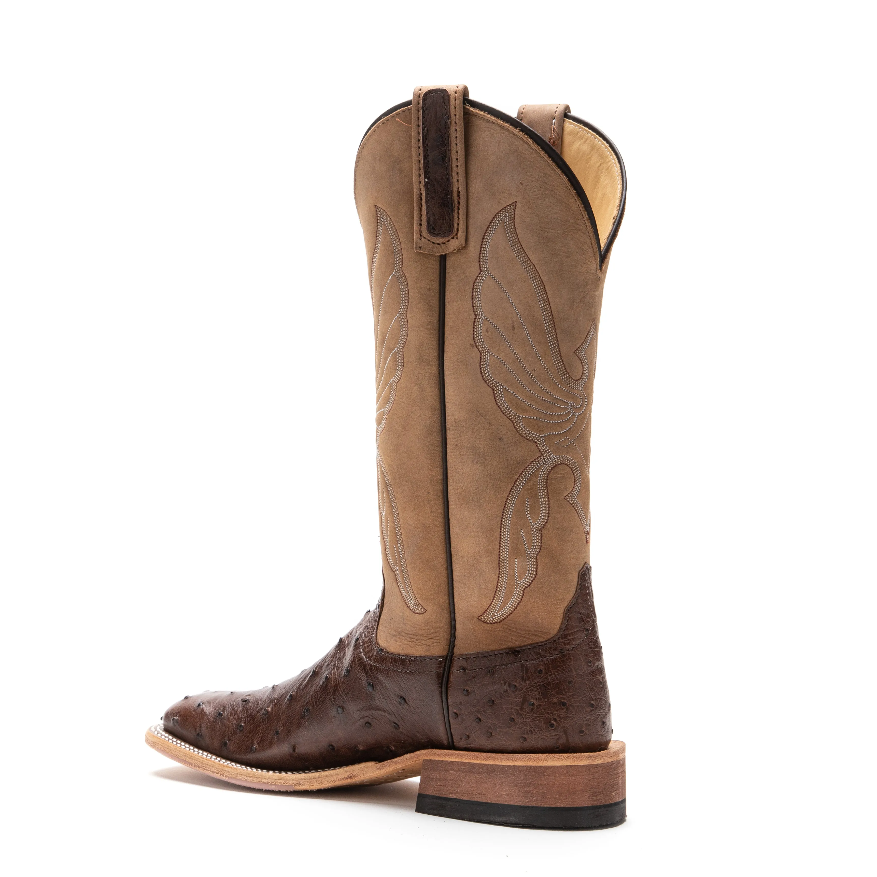 Women's Tobacco Ostrich - 330008 - Baker's Exclusive