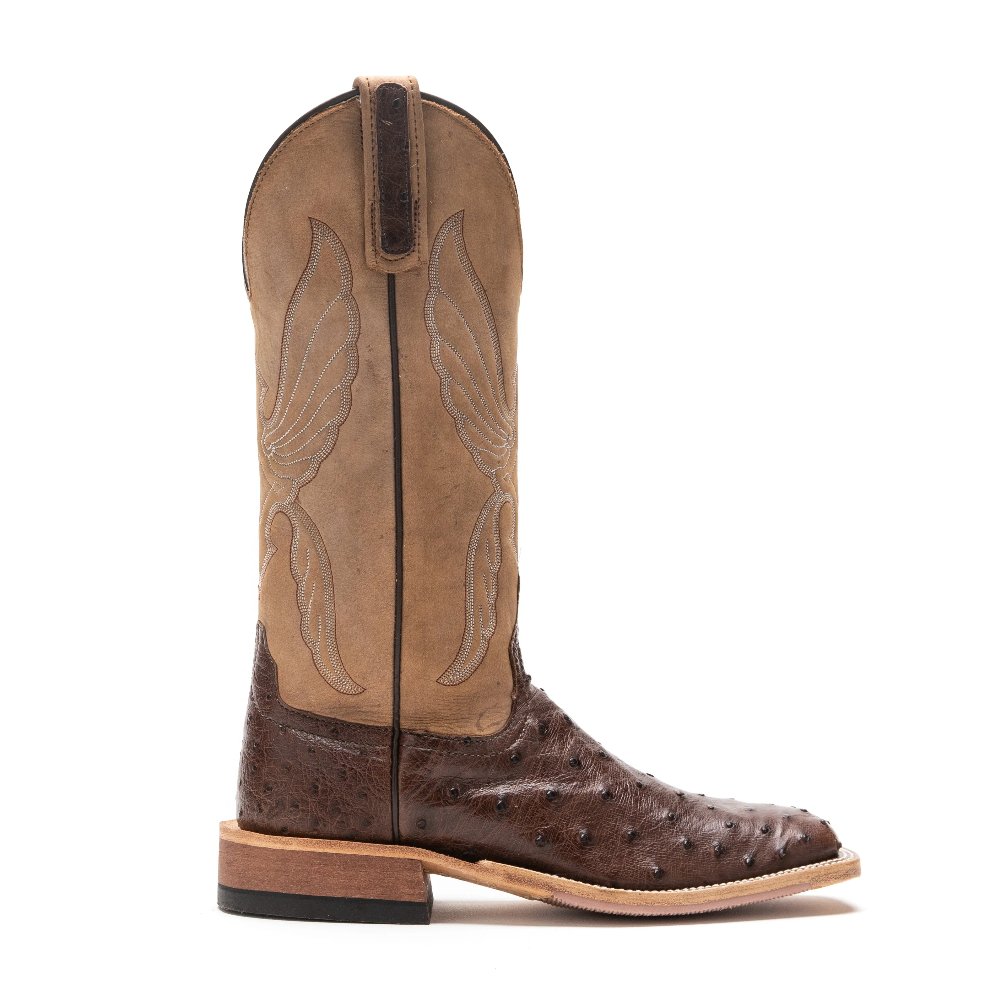 Women's Tobacco Ostrich - 330008 - Baker's Exclusive
