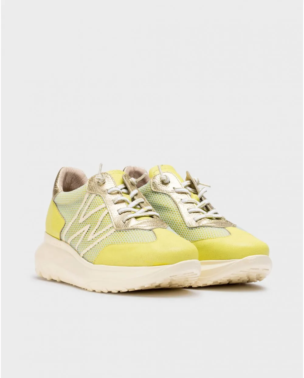 Wonders - Women's Cyber AZURE Trainers